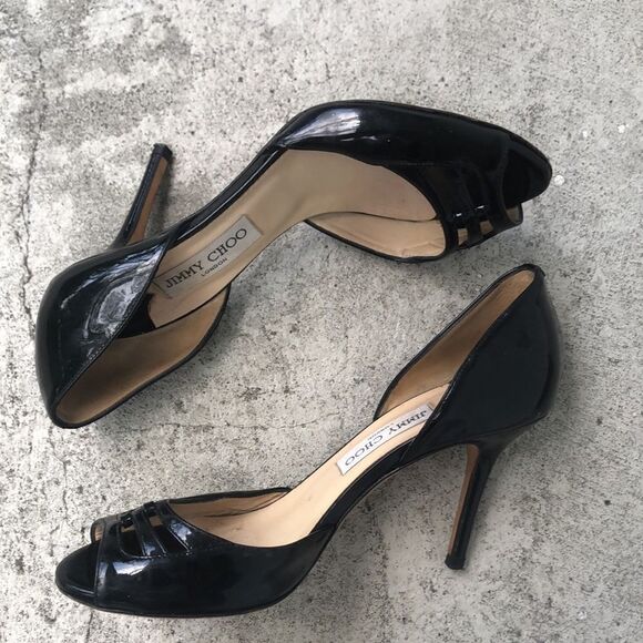 Jimmy’s Choo 94 Aura peep toe - Picture 3 of 9